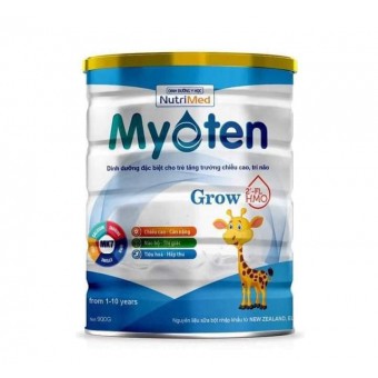 Sữa bột Myoten Grow 900g (1-10 tuổi)